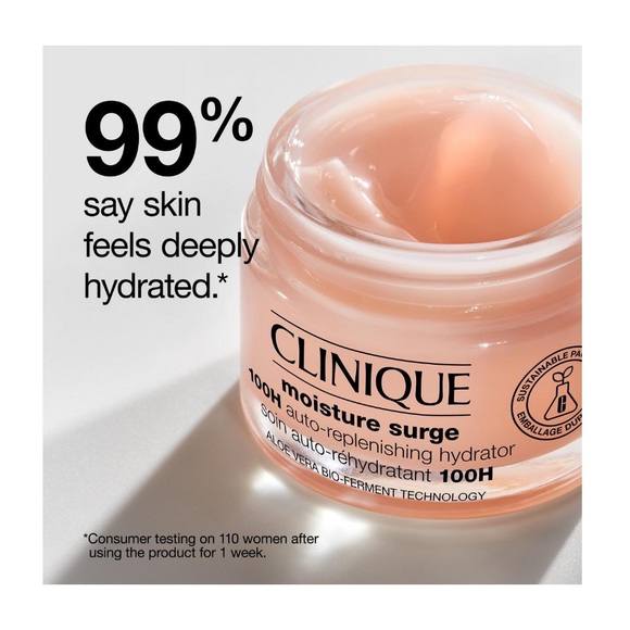 NIB Clinique Moisture Surge 72 Hour Auto Replenishing Hydrator Gel-Cream 2.5 oz - Picture 3 of 3